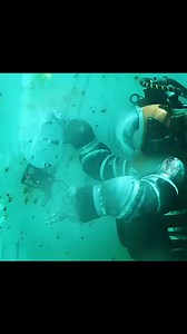235K views · 2.5K reactions | The diver is wearing an atmospheric diving suit, also known as an ADS. This is a rigid suit designed to protect the wearer from the extreme pressures of deep sea environments. #atmospheric #Info commercialdiver.net | Therussian | Facebook