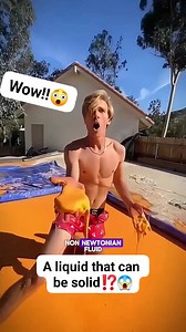 A liquid that can be solid?!😱😱 #science #facts #liquidation #Solid | Sci-Facts