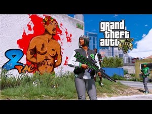 GTA 5 GANG LIFE - THE FAMILIES PART 4 - TURF WARS (GTA 5 PC MODS)