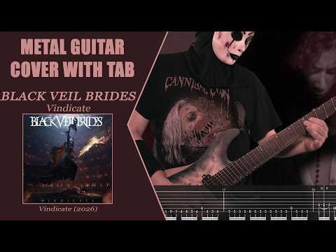 Black Veil Brides - Vindicate / Guitar Cover / WITH TAB
