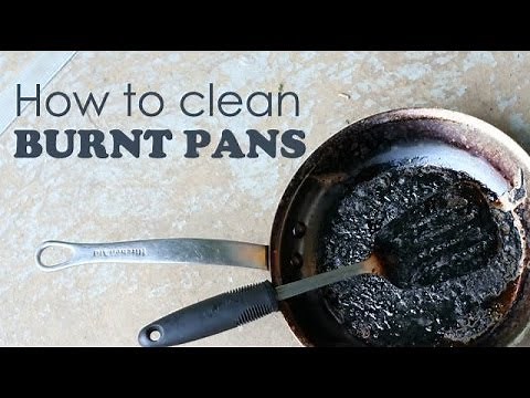 How to clean burnt pans | Ventuno Kitchen Tips