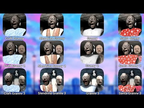 Granny 1,2,3 All New Mods || Slendrina Mod || Minecraft Mod | Barbie Mod || Granny New Mod