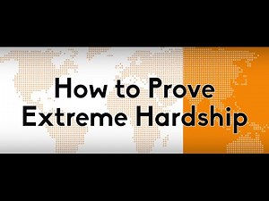 How to Prove "Extreme Hardship" for an I 601 or I 601A immigration waiver