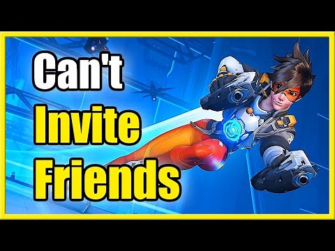 How to Fix Can't Invite Friends to Group in Overwatch 2 (Different Version)