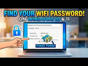 How To Find Your WiFi Password On Windows PC | Show Saved Password Easily!