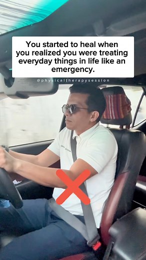 When your nervous system feels safe, your body can relax, repair, and move freely again. #calmness #stressrelief #nervoussystemhealing #healing | Physical Therapy Session