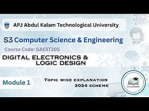KTU 2024 Scheme | S3 CSE | DIGITAL ELECTRONICS AND LOGICS | MODULE 1-Part 7[BINARY REPRESENTATION]