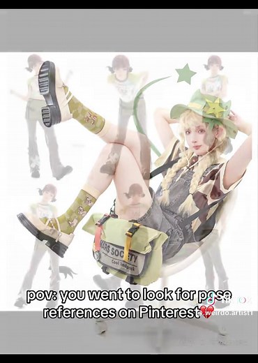 POV: Pinterest Pose Reference Fails