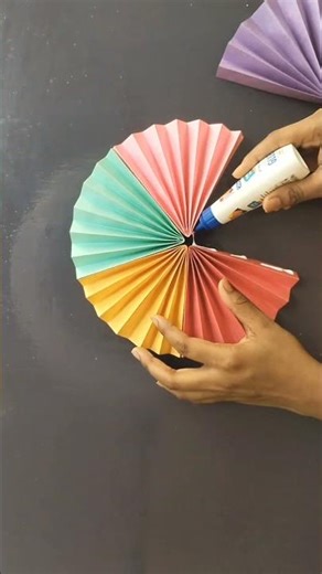 Amazing Paper Wall Decor Tutorial 🌈 | Creative Handmade Craft for Beginners