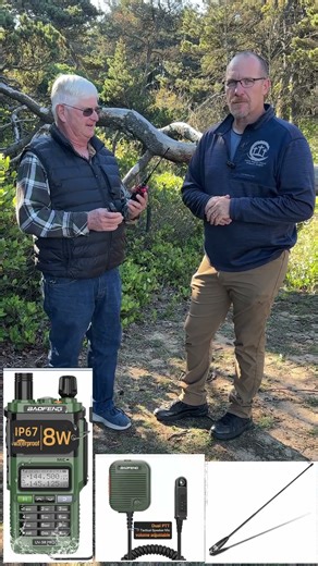 Baofeng UV-9R Pro - Our Choice for Search and Rescue