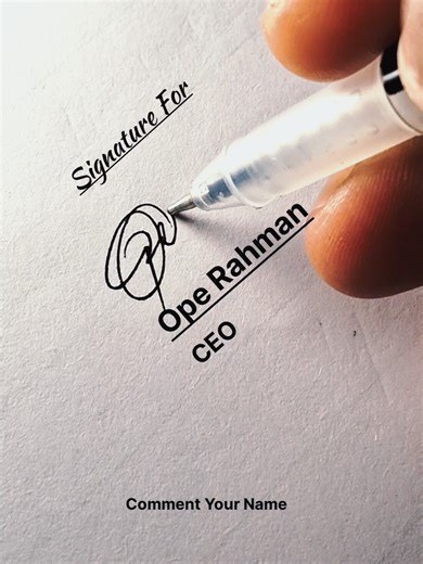 Learn to Sign the Letter O in Calligraphy