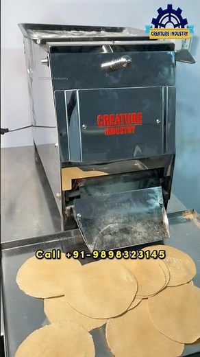 Automatic Hi-Speed Chapati Making Machine | Roti Machine For Industrial Use #automatic #rotimachine