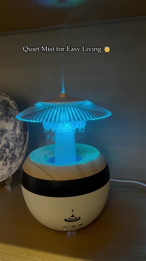 Nightlight humidifier =2-in-1 magic #SleepHacks #DeskDecor