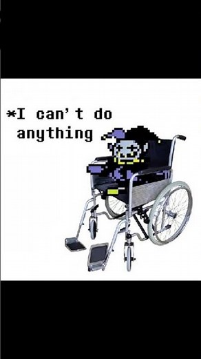 Jevil can’t do anything #deltarune #jevil #meme