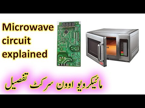Microwave oven circuit description. Microwave circuit explained. How microwave oven works. Magnetron