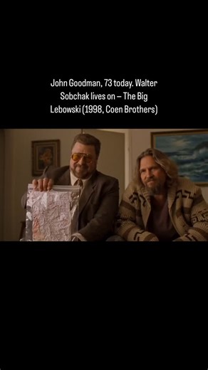 John Goodman, 73 today. Walter Sobchak lives on — The Big Lebowski (1998, Coen Brothers). | History of Cinema