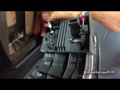 How to Replace the Folding Seat Latch Release Handle on a 2019 Toyota Sienna