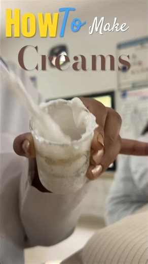 How creams are made