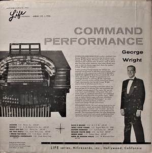 George Wright - Command Performance