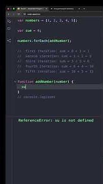 foreach | Stop Making This Mistake with JavaScript forEach Callbacks 🚫 #foreach #telugucoding