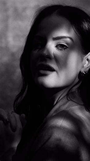 One of the first shoots in the new studio! @faithposchwatta | Jeremy Cowart