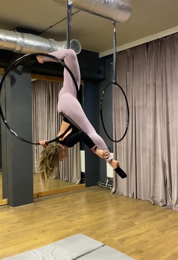 aerial hoop tricks #aerialhoop #dance #choreography