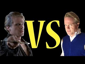 "To The Pain" scene from The Princess Bride (1987) but Westley and Humperdink are both Cary Elwes