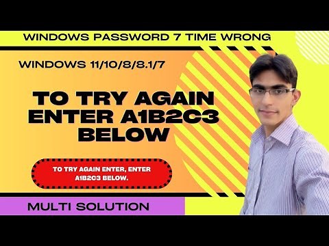 You've entered an incorrect pin several times A1B2C3 || To try again enter A1B2C3 below | All Window