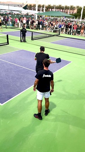 15K views · 158 reactions | Imagine keeping that level of concentration with that insanely annoying music. Nationals needs a new DJ.  Pickleball Focus | The Kitchen - Pickleball | Facebook