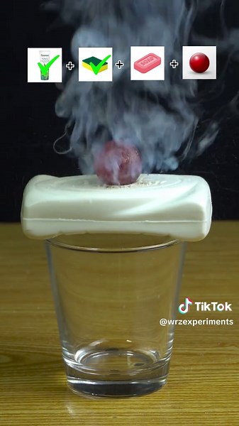 Red Hot Balls Experiment with Face Wash and Soap