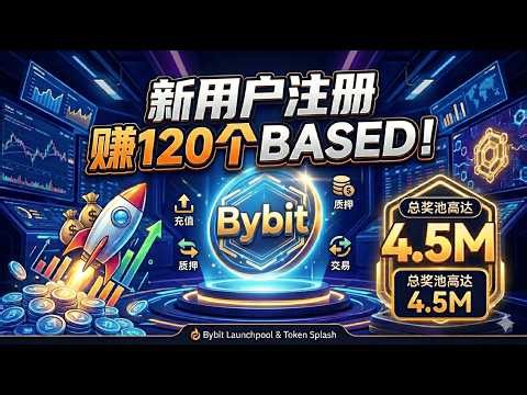 新用户必看！注册 Bybit 狂赚 120 BASED，手把手教你瓜分 4.5M 奖池！