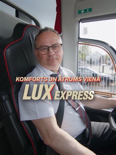 Ceļo gudri, ceļo ar Lux Express! 🚌🧳 #luxexpress #riga #fyp #travel #latvia