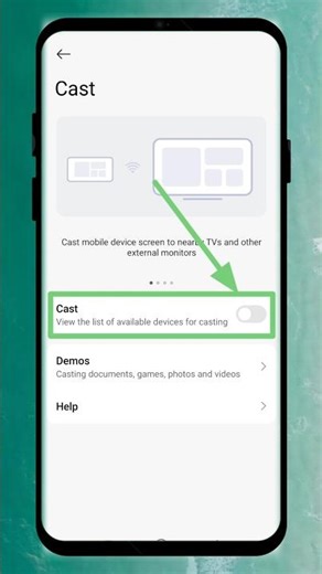 What is Screen Cast Setting in android phone device on 'Redmi note 14' #shorts