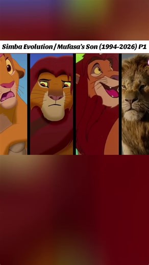 P1: Simba Evolution / Mufasa's Son (1994-2026) #scar #thelionking #lionking