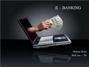 E - BANKING - SlideServe