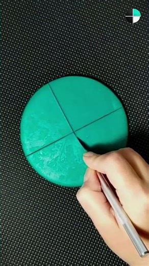 Does this perfect split feel too easy? #satisfying #perfectcut #symmetry #geometry #oddlysatisfying