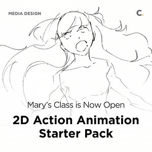 2D Animator Mary Kim's "2D Action Animation Starter Pack" class videos will be up today at 7PM PST! This in-depth class guides you through everything you need to know about the basics of animation from start to finish for creating action scenes. You'll learn to use parallax effects, backgrounds, hand-to-hand & weapon-based fight scenes, and more. Already pre-ordered during our Earlybird special? It's almost time to start enjoying your class! ✨ #Coloso #onlineclass #mediadesign #animation #art #a