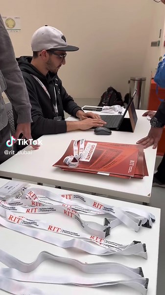 Students preparing for the Emirates Robotics Competition🤖 #fyp #ritdubai #rituniversitydubai