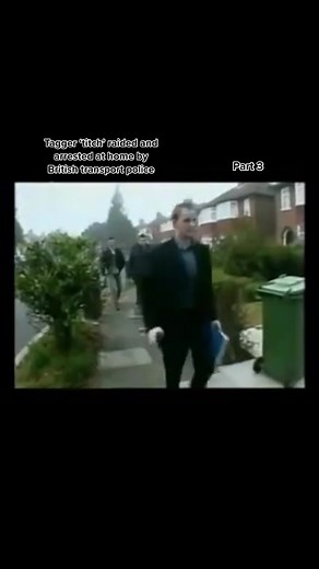 Graffiti artist arrested at home by British transport police police #graffiti #graffitiforyou #graffitibombing #graffititag #graffititagging #fypシ #graff