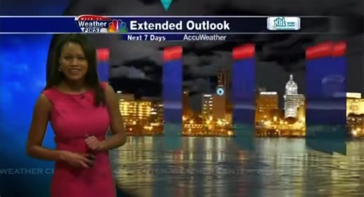 #Throwback to my time as the Weather Anchor in Peoria, IL. I gained a deep respect for meteorologists during this period of my life. What a time! | Samantha Chatman