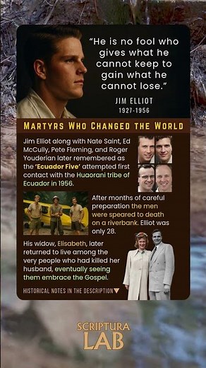 The Ecuador Five: No Sacrifice for God Is Ever In Vain