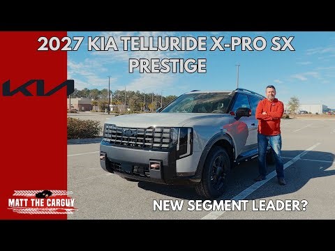 2027 Kia Telluride X-Pro SX Prestige Is INSANE! New SUV Market Leader?