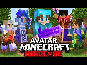 Minecraft - 100 Players Simulate Avatar Battle Royale