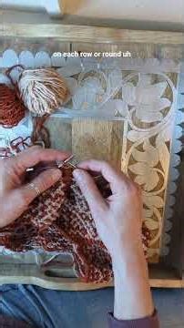 Designer Behind the Scenes - Mosaic Knitting