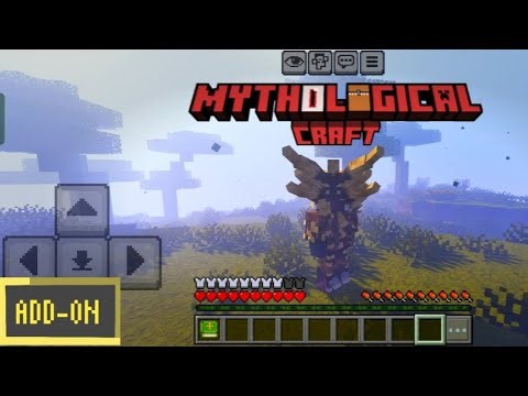 HOW TO DOWNLOAD ADD-ON Mythological dragon MCPE Bedrock