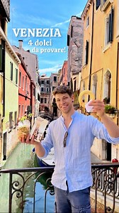 4 DOLCI TIPICI🍰 da non perdere a Venezia🎭⬇️🔸ZAETI, biscotti rustici e friabili, con farina di mais e uvetta!🔸BUSSOLÀ BURANELLI, biscotti originari di Burano, hanno la forma di ciambella ma vengono preparati anche a forma di “S” e prendono il nome di “essi”🔸BAICOLI, biscotti sottilissimi, croccanti e leggeri! 🔸MERINGA CON PANNA, due gusci di meringa che racchiudono panna fresca montata Conoscevi questi posti?🤩 Conserva il video per il tuo prossimo viaggio a Venezia! Scrivimi nei commenti q