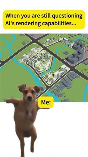 When you are still questioning AI's rendering capabilities