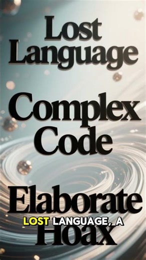 Languages We Still Can’t Translate 😳 #facts #mystery #hiddenhistory #earthsecrets #opticalillusion