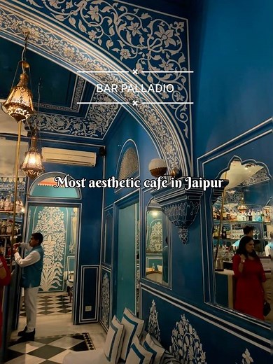 BAR PALLADIO | Most Asthetic bar/cafe in Jaipur | best hangout spot in jaipur| #jaipur #youtube #bar