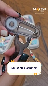 526K views · 1.3K reactions | Reusable floss pick that’s convenient and eco-friendly ♻️ | Startup Selfie | Facebook